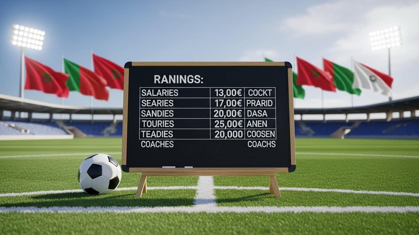 Découvrez le classement des sélectionneurs les mieux payés à la CAN 2025. De Petkovic à Regragui, qui touche le plus ? Salaires, primes et surprises au programme !