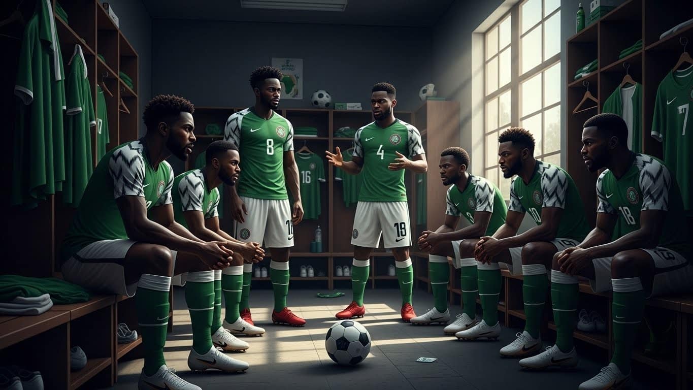 Tension chez les Super Eagles : les joueurs nigérians réclament leurs primes et menacent de boycotter l'entraînement avant le quart de finale explosif contre l'Algérie à la CAN 2025. Que va-t-il se passer ?