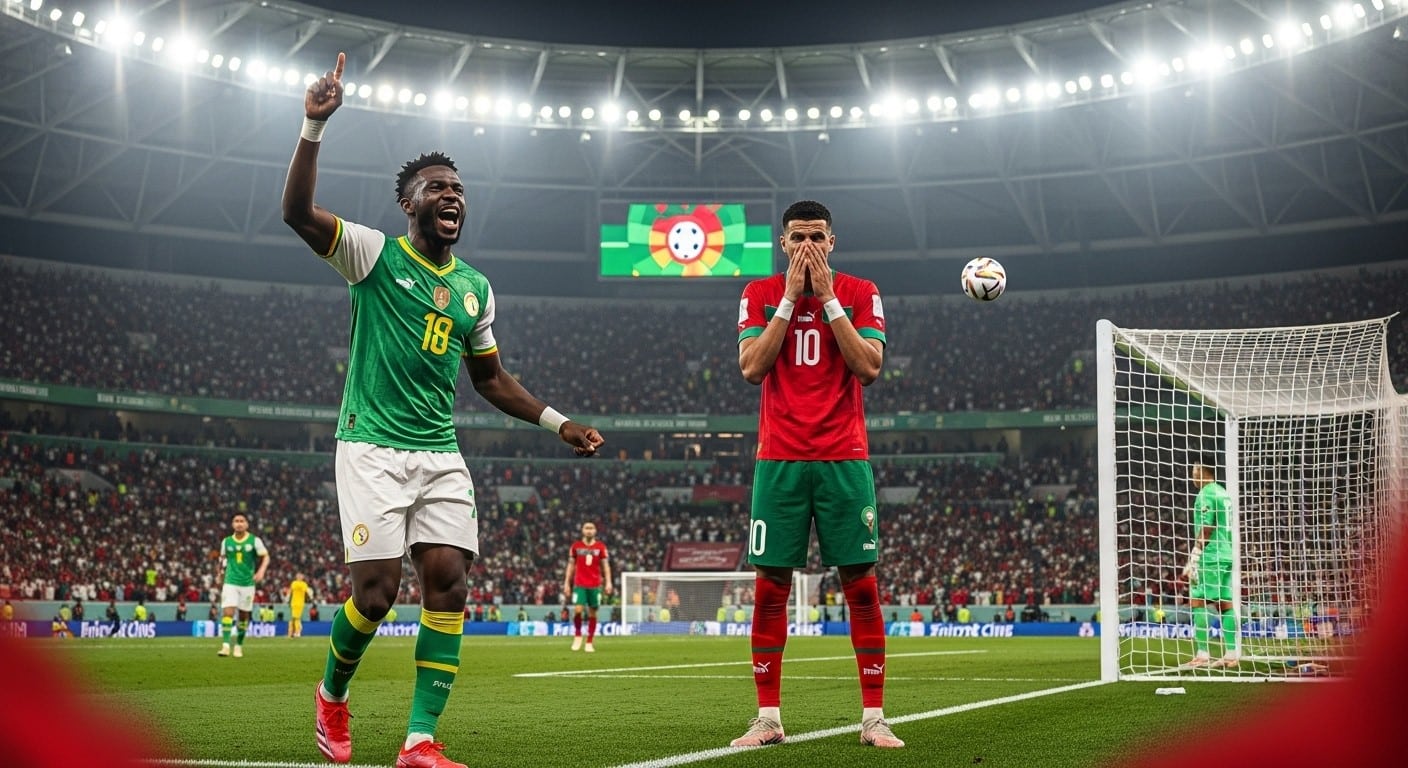 Découvrez les confidences de Pape Gueye après la victoire du Sénégal en finale de la CAN 2025 face au Maroc. Il commente la panenka ratée de Brahim Diaz et les incidents survenus.