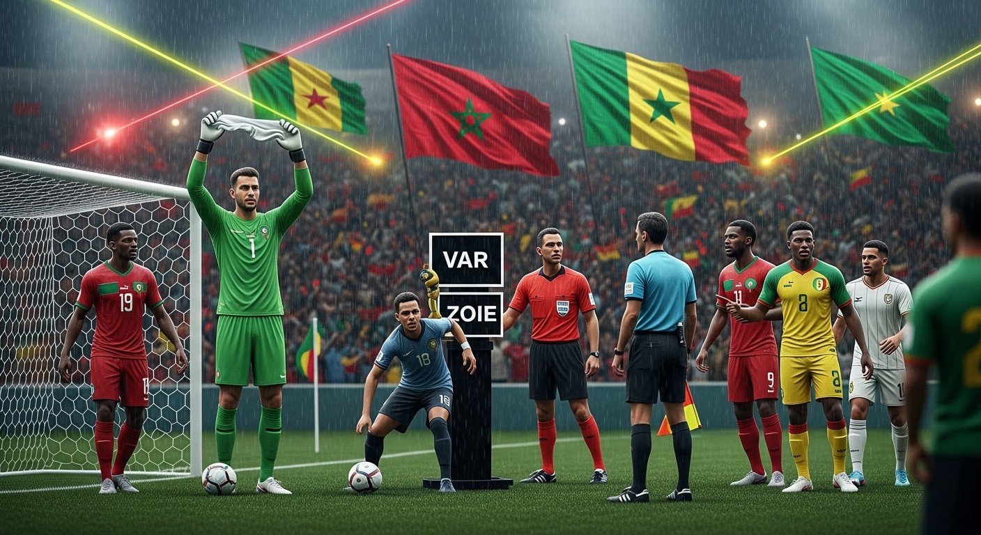 Découvrez les sanctions CAF après la finale chaotique CAN 2025 : suspensions pour Thiaw et Hakimi, amendes dépassant 1 million de dollars. Analyse complète des décisions et réactions.