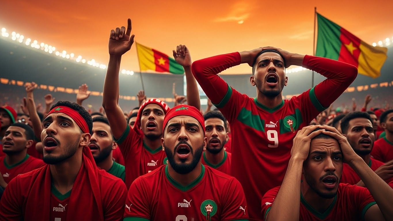 À la veille du quart de finale CAN 2025, le Maroc hôte tremble face au Cameroun. Billets introuvables, prix fous, stress national… Plongée dans l'effervescence qui précède ce choc décisif.