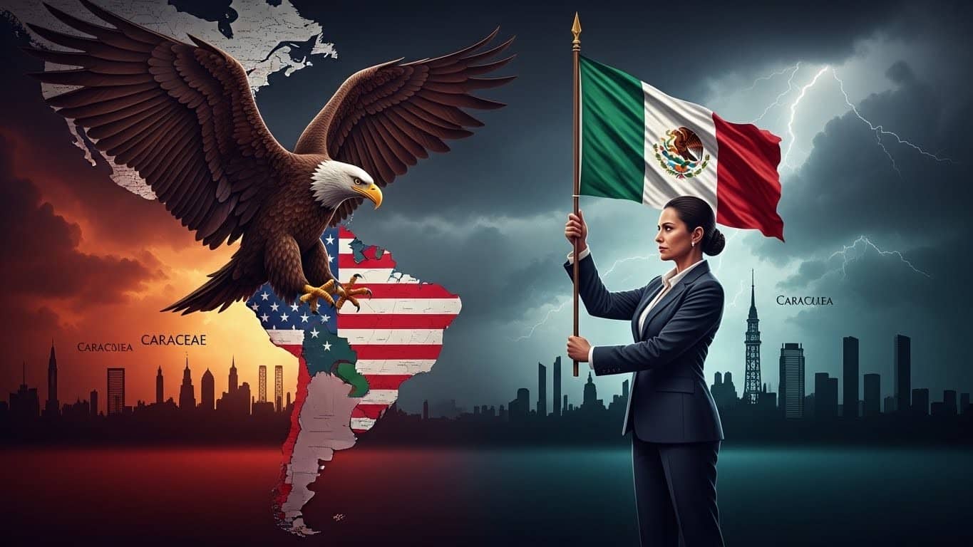 La présidente mexicaine Claudia Sheinbaum riposte à l'opération américaine au Venezuela et à la doctrine Monroe relancée par Trump. Une tension diplomatique majeure en Amérique latine explose.