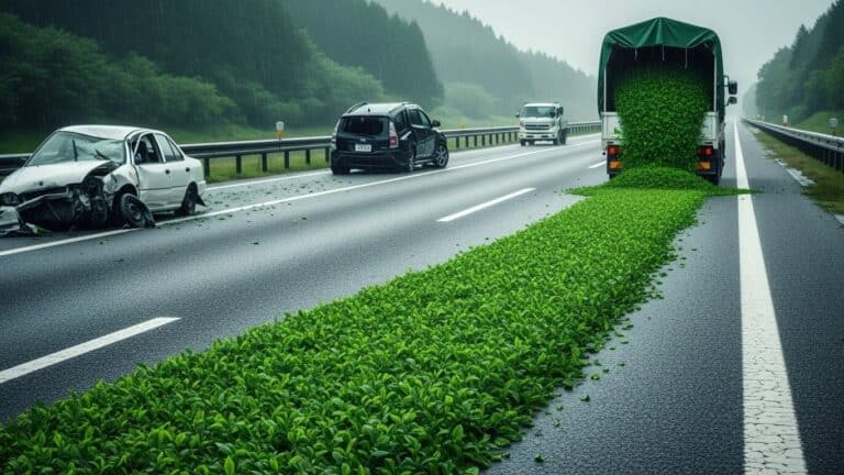 Carambolage Mortel au Japon Causé par Feuilles de Thé