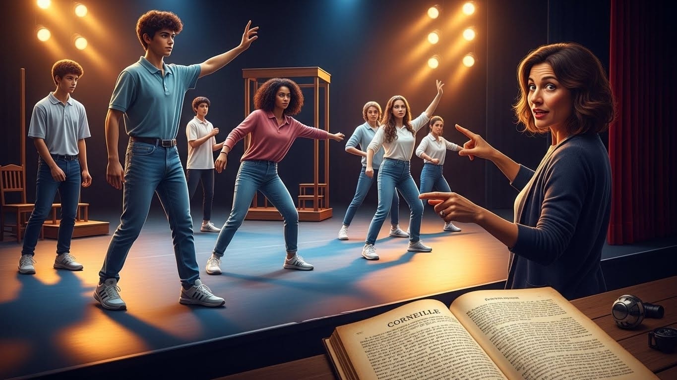 Découvrez comment Caroline Vigneaux réinvente Le Cid de Corneille en version ado survoltée. Une mise en scène explosive qui rend le classique accessible et hilarant. À voir absolument !