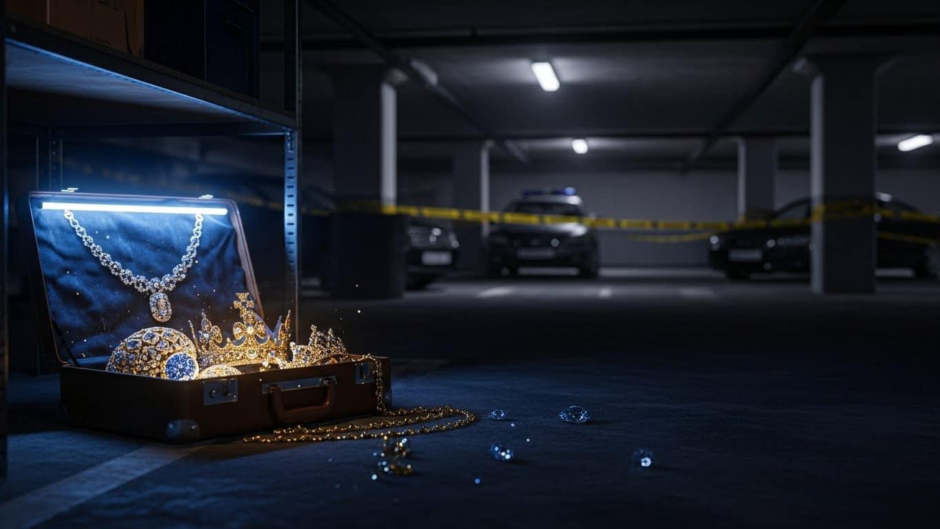 Trois mois après le vol spectaculaire des joyaux de la Couronne au Louvre, les enquêteurs traquent le butin introuvable. Focus sur le box conspiratif d'Aubervilliers, ultime piste des bijoux volés.