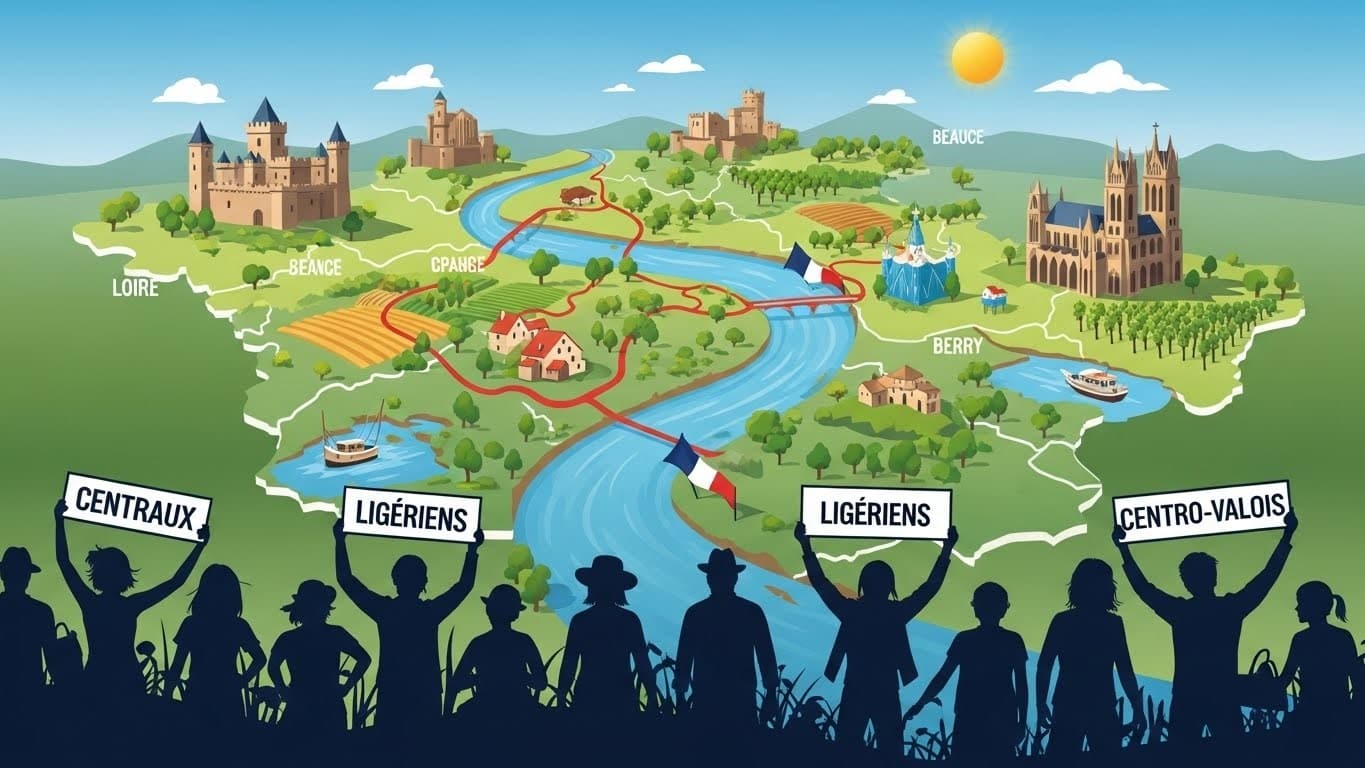 En 2026, les habitants du Centre-Val de Loire vont voter pour choisir leur nom officiel. Pourquoi ce gentilé divise-t-il ? Découvrez les enjeux d'identité régionale, les idées proposées et ce que ça change vraiment.