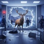 Cerf Dans Une Banque : Le Braquage Le Plus Insolite De L&rsquo;Année