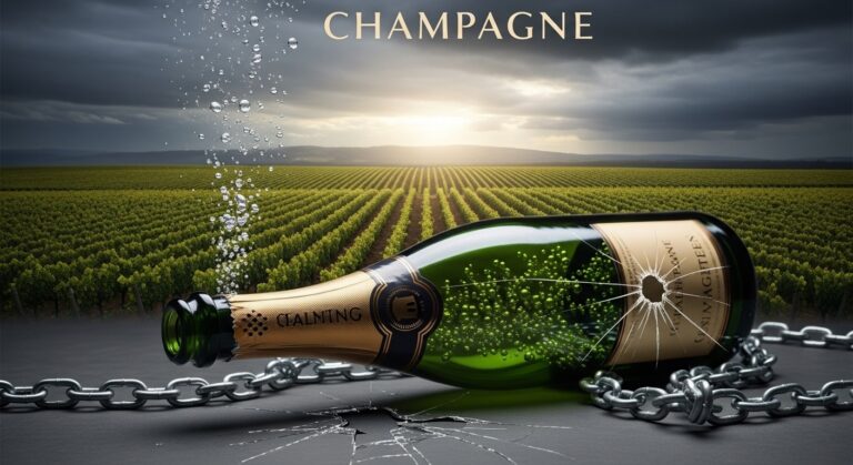 Champagne en Baisse : Ventes 2025 en Recul Alarmant