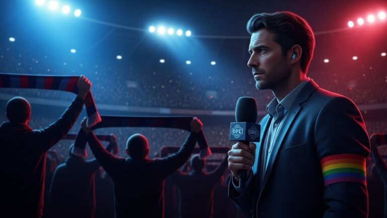 Chants Homophobes au Stade : Soutien à un Journaliste Harcelé