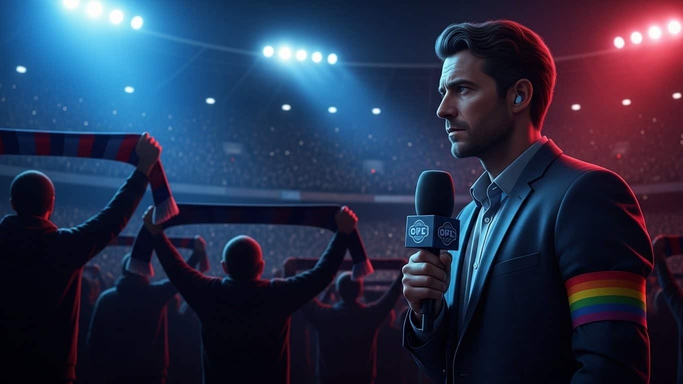 Un journaliste dénonce des chants homophobes lors d’un match de Ligue 1 et subit un violent cyberharcèlement. La Fédération française de football prend position. Découvrez les détails et les réactions.