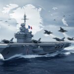 Charles de Gaulle Appareille pour l'Atlantique Nord