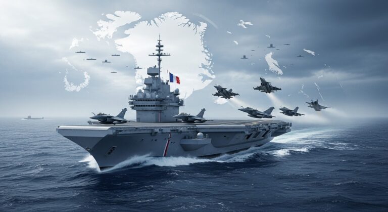 Charles de Gaulle Appareille pour l&rsquo;Atlantique Nord