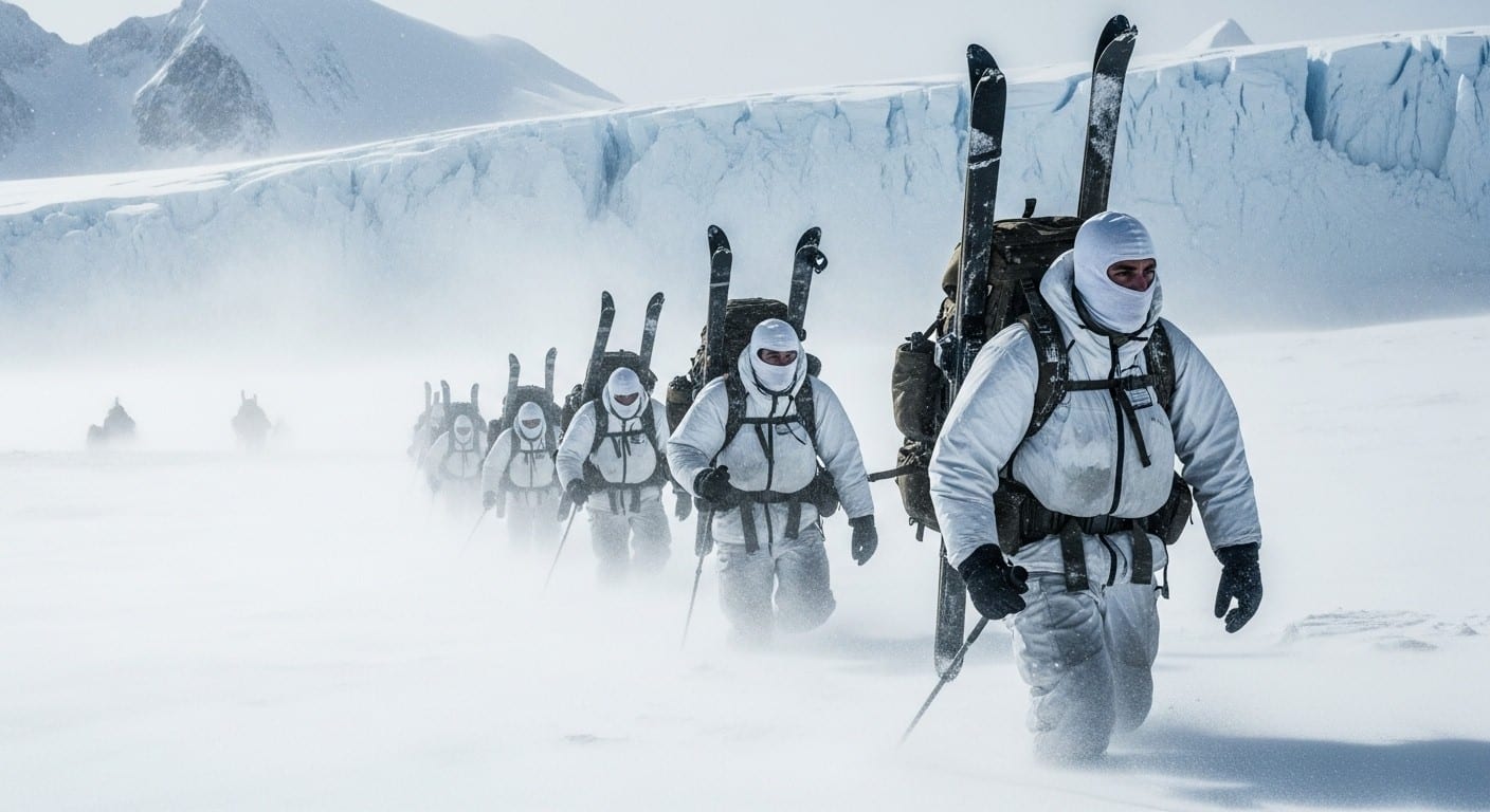 Découvrez les conditions infernales auxquelles font face les chasseurs alpins français déployés au Groenland : froid polaire, vent violent et enjeux géopolitiques. Un témoignage saisissant sur l'entraînement en milieu arctique.
