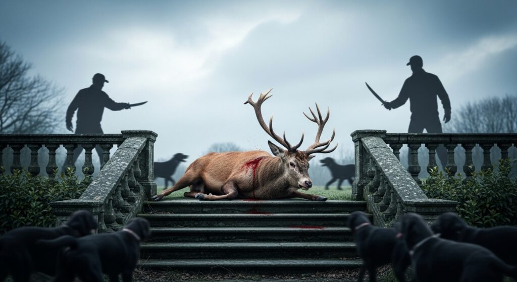 Chasseurs Condamnés pour Cerf sur Propriété Luc Besson