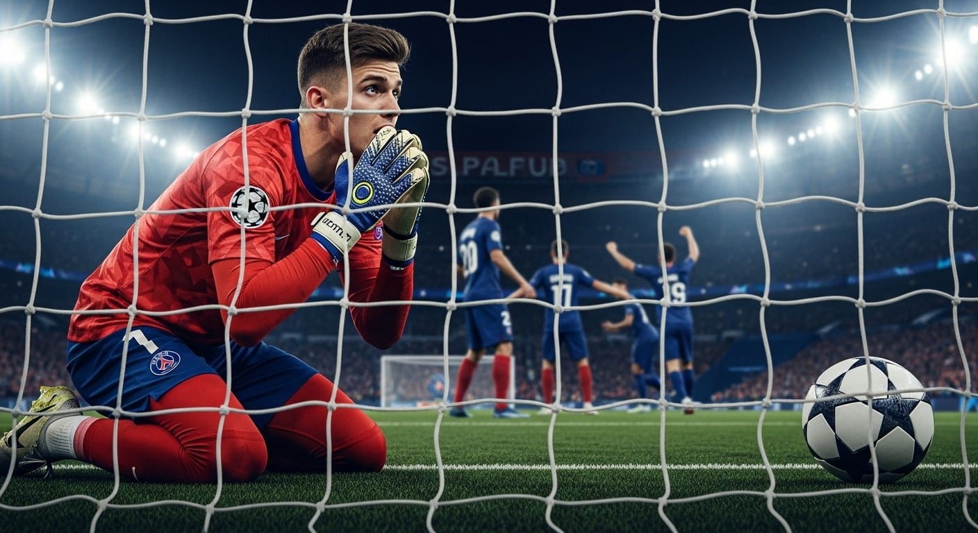 Après une soirée compliquée en Ligue des champions face au Sporting, Lucas Chevalier voit les interrogations s'accumuler sur sa place dans les buts du PSG. Analyse d'une situation tendue.