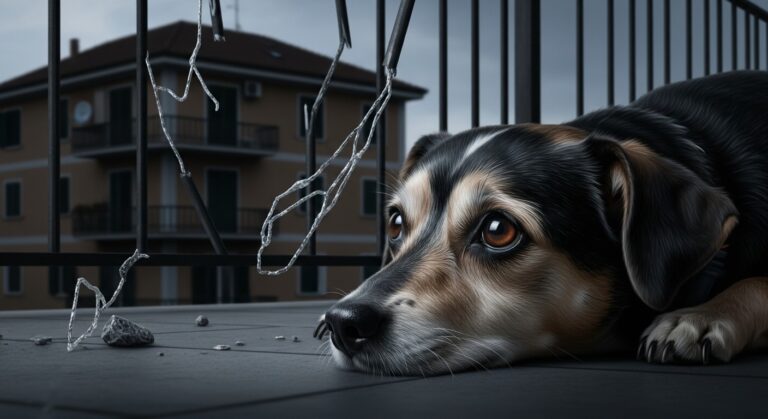 Chien Jeté du Balcon par un Voisin : Un Acte Choquant en Italie