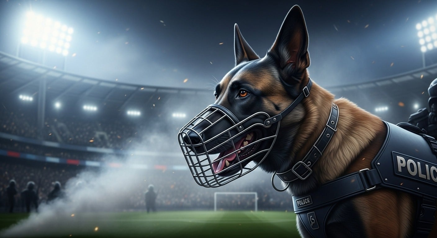 Tragédie en marge de Metz-Lyon en Ligue 1 : Dino, un chien policier, décède lors d'une intervention. Découvrez les circonstances, l'émotion dans la police et les enjeux de la violence dans le foot.
