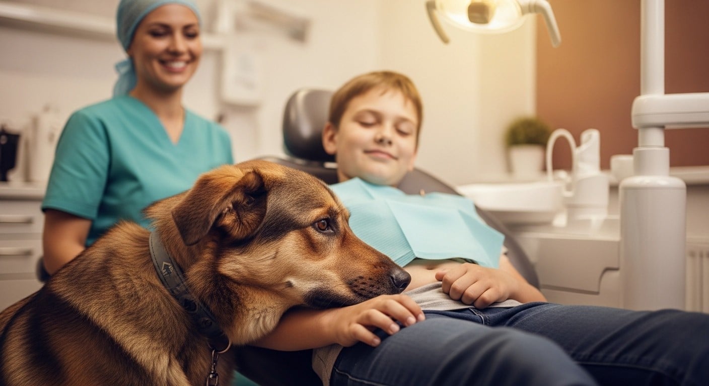 Découvrez comment Pooki, une chienne de zoothérapie, réduit l'angoisse des enfants autistes lors des soins dentaires. Une étude montre des résultats prometteurs pour ces jeunes patients sensibles.