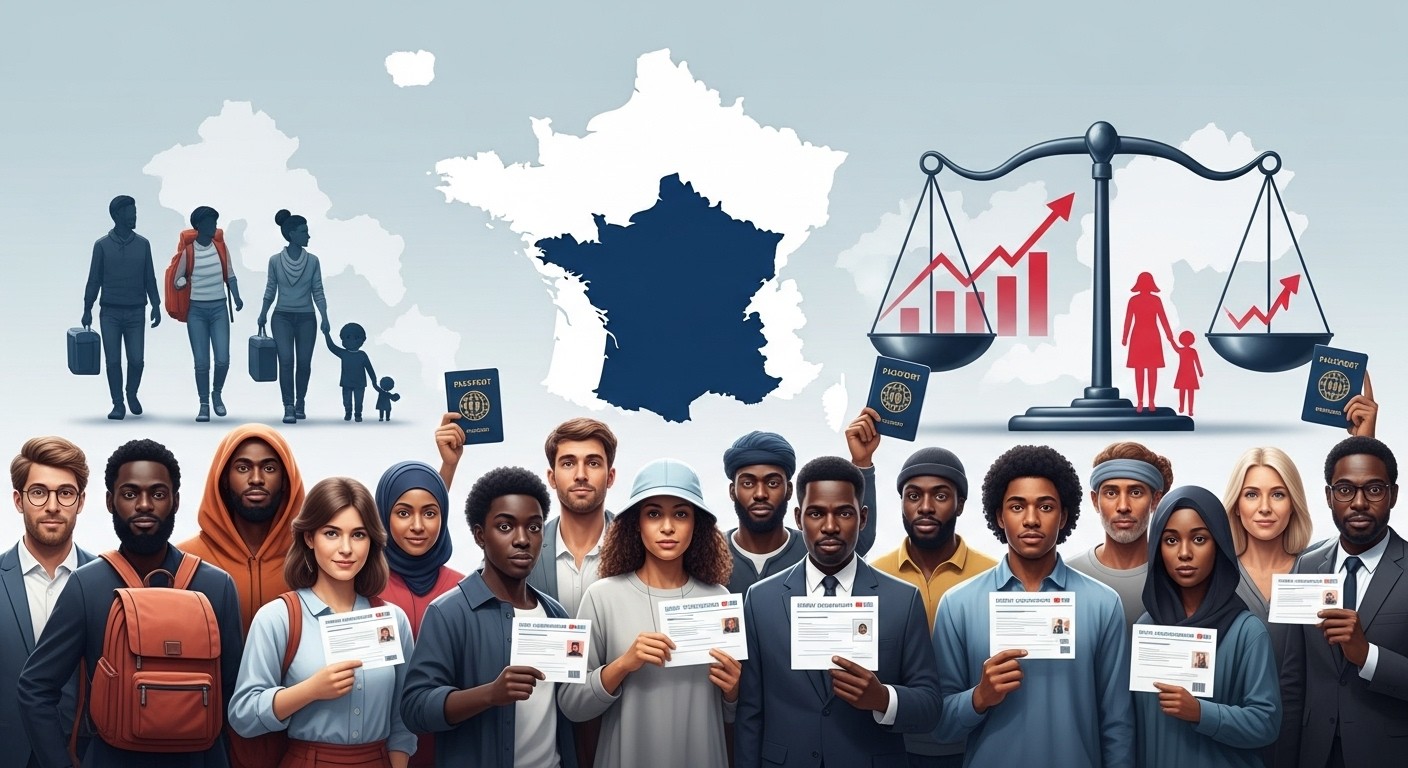 Découvrez les chiffres clés de l'immigration en France en 2025 : +11% de titres de séjour, baisse des régularisations et asile en recul. Analyse détaillée des tendances migratoires actuelles.
