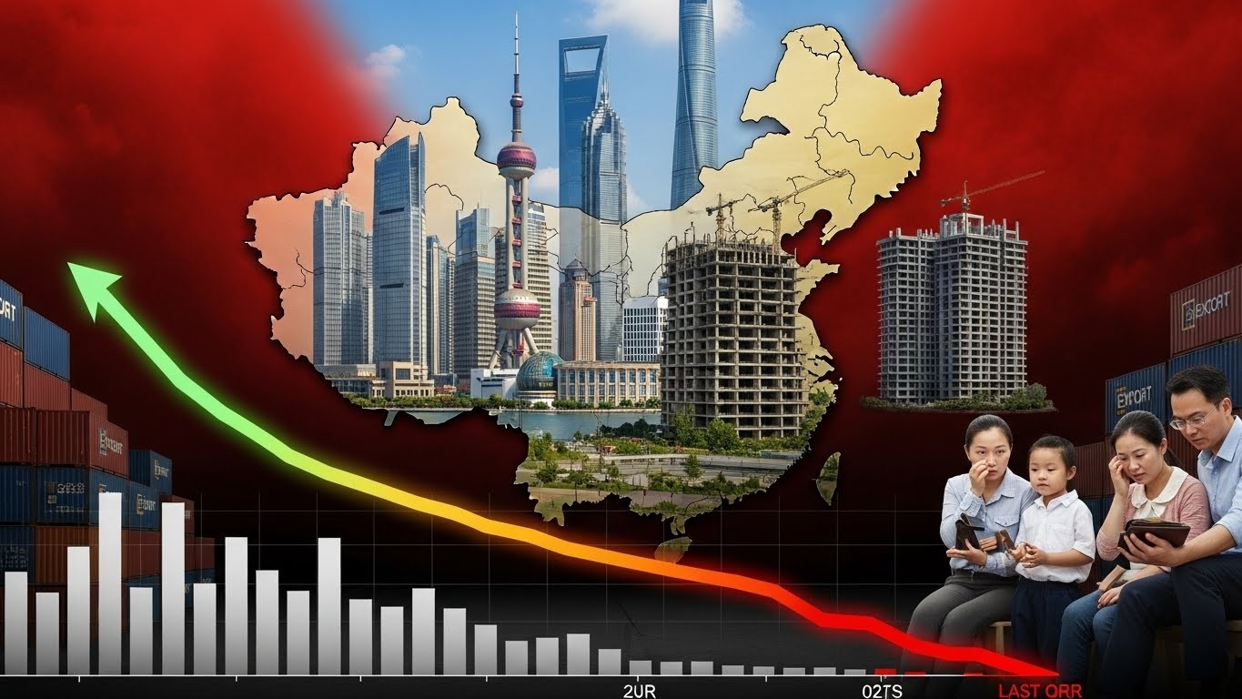 La Chine atteint pile son objectif de 5% de croissance en 2025, mais le net ralentissement du dernier trimestre à 4,5% alarme. Crise immobilière, consommation faible... Quelles perspectives ?