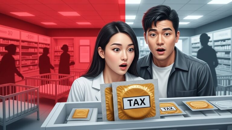 Chine : Taxe sur Préservatifs pour Booster la Natalité