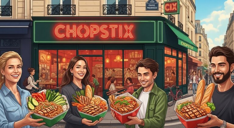 Chopstix à Paris : Premier Restaurant Asiatique Ouvre en 2026