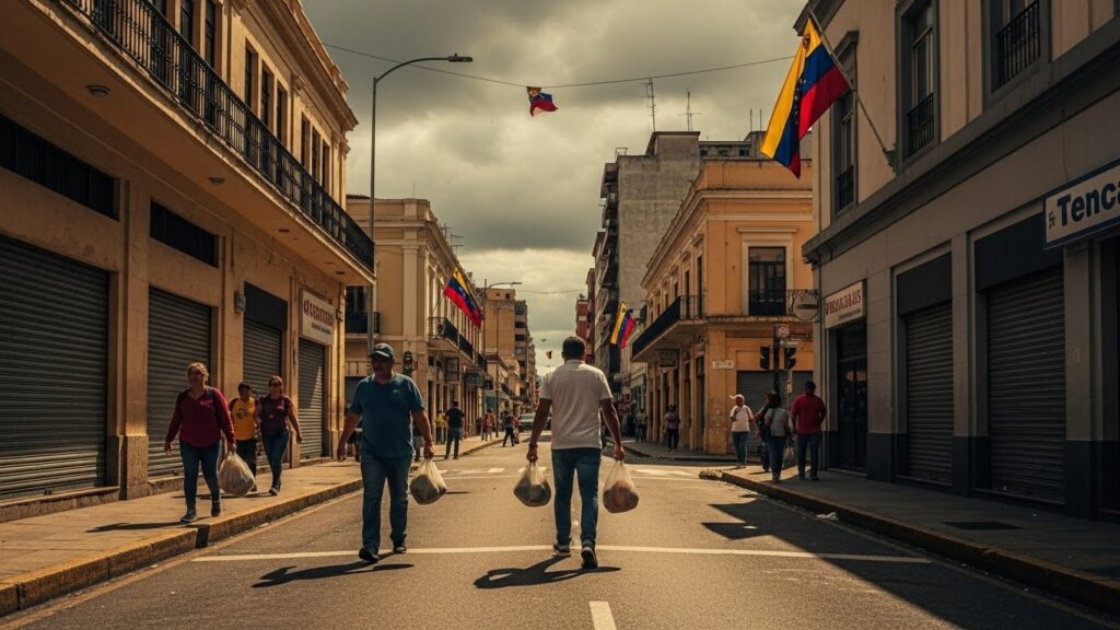 Chute de Maduro : Caracas dans l&rsquo;Angoisse du Chaos