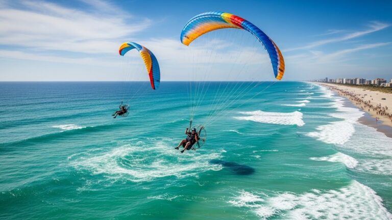 Chute Miraculeuse en Parapente : 150 Mètres dans l’Océan et Il Survvit