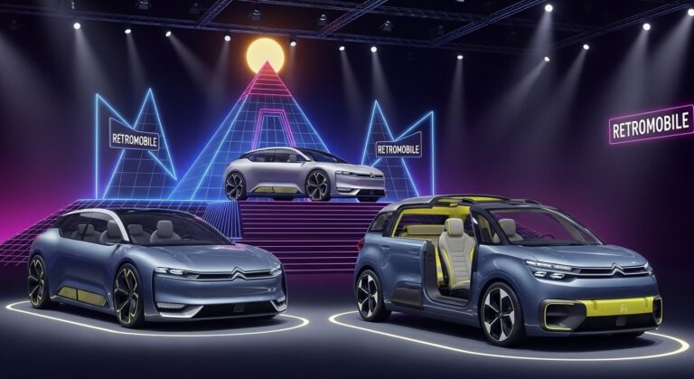 Citroën et ses Concept-Cars Révolutionnaires à Rétromobile