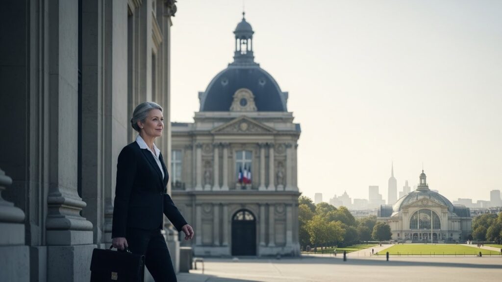 Claire Landais Quittant le Secrétariat Général du Gouvernement