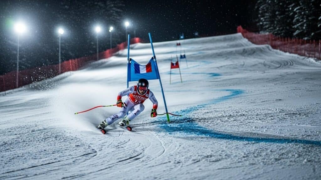 Clément Noël Triomphe à Madonna di Campiglio