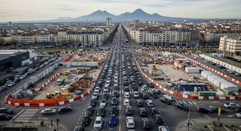 Clermont-Ferrand Parmi les Villes les Plus Embouteillées de France