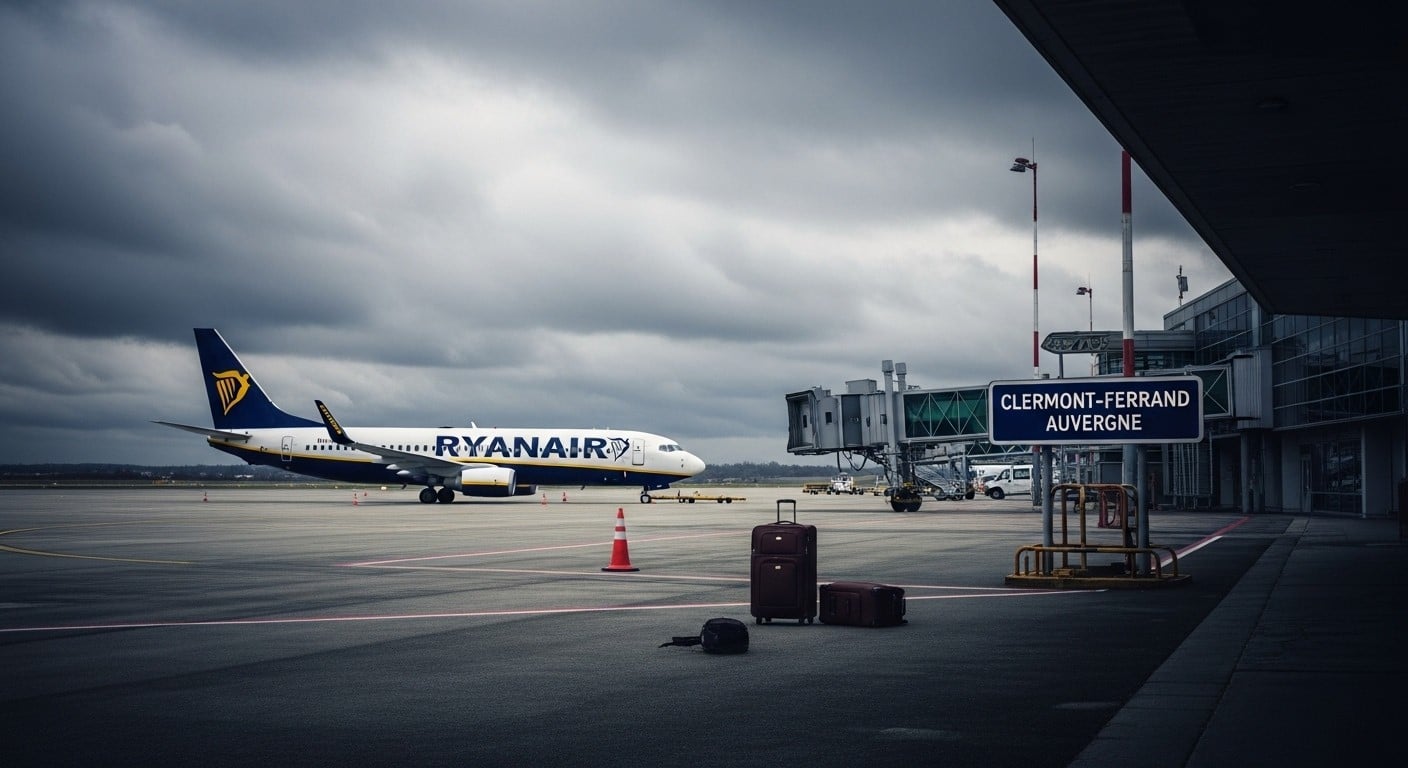 Découvrez pourquoi Ryanair quitte l’aéroport de Clermont-Ferrand en 2026, laissant l’Auvergne face à un nouvel isolement aérien malgré des lignes rentables. Impacts, réactions et avenir.