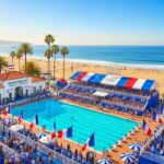 Club France JO 2028 : Santa Monica, Piscine et Fan-Zone