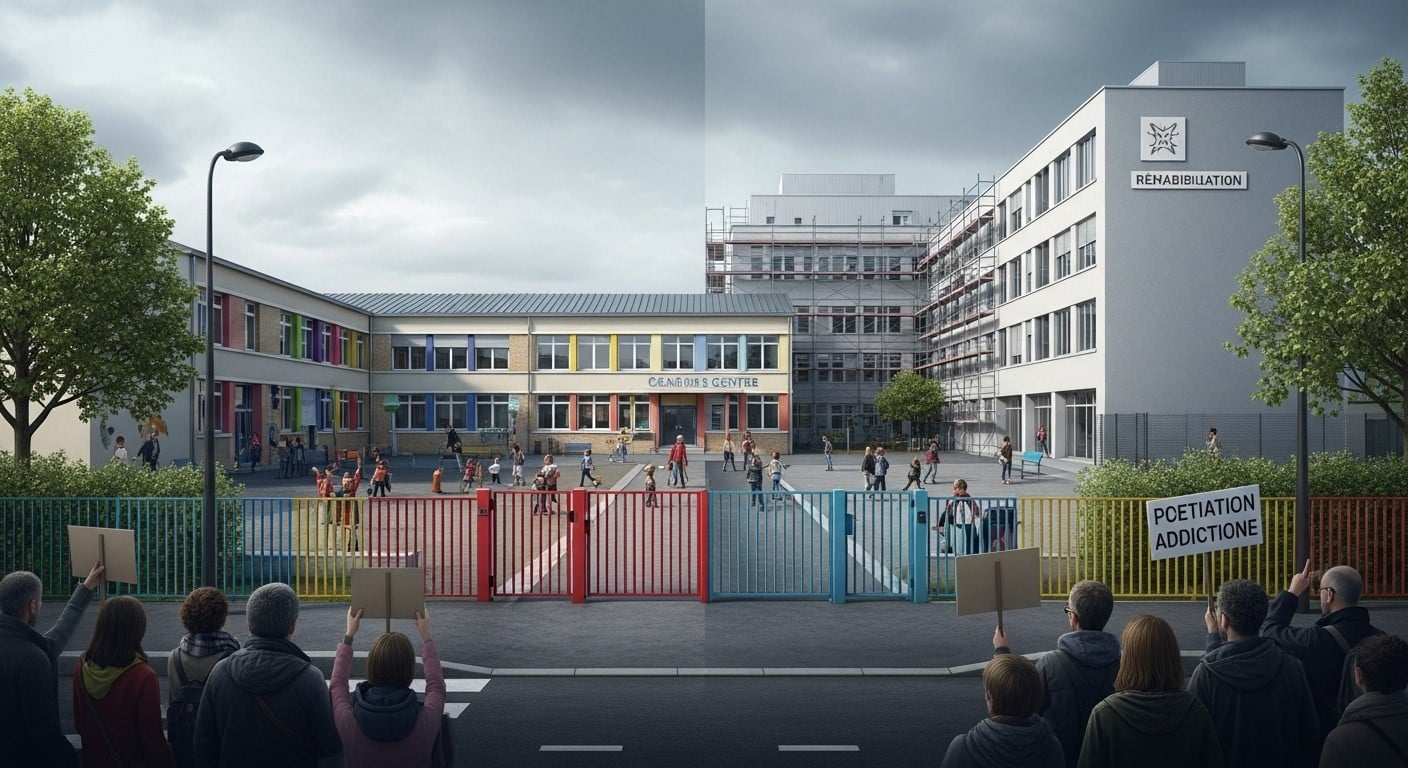 À Reims, des parents s'opposent vivement à l'installation d'un centre de soins pour toxicomanes face à l'école Dauphinot. Pétition massive et réunion prévue : découvrez les enjeux de ce projet controversé qui divise le quartier.