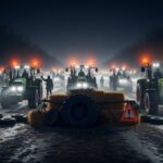 Colère Agriculteurs Bordeaux : Blocage Dépôt Pétrole