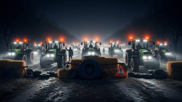 Colère Agriculteurs Bordeaux : Blocage Dépôt Pétrole