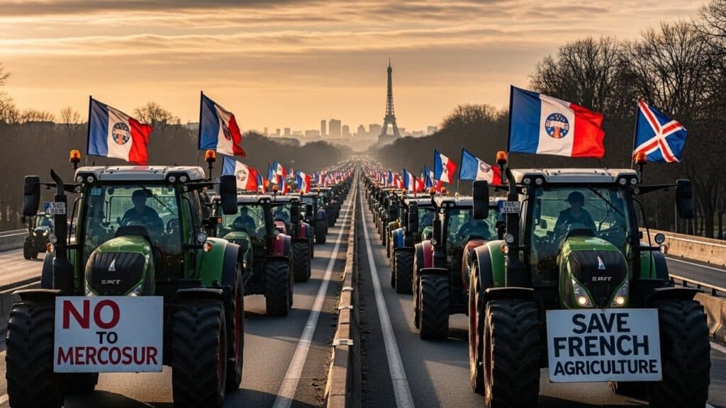 Colère Agriculteurs : Convois Tracteurs Vers Paris Annoncés
