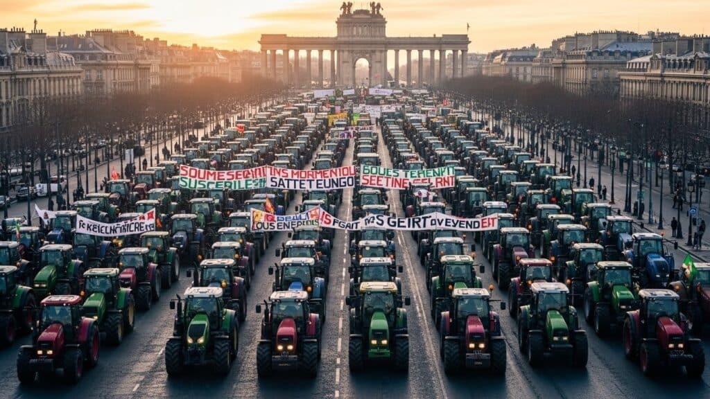 Colère Agriculteurs : Manifestation Massives à Paris ce Matin