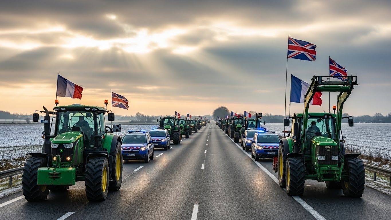 Découvrez la mobilisation massive des agriculteurs français contre l'accord Mercosur. Tracteurs en route pour Paris malgré les interdictions : tensions, revendications et enjeux expliqués en détail.