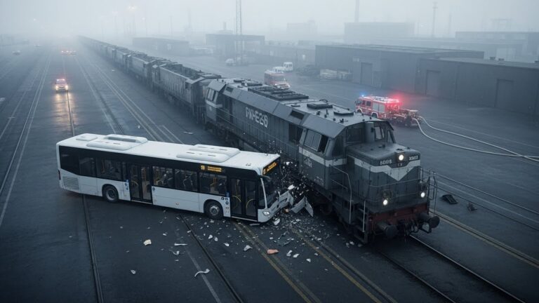 Collision Bus-Locomotive Hambourg : 1 Mort, Enquête Ouverte