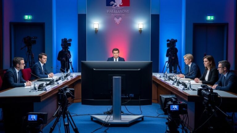 Commission Enquête Audiovisuel : Salamé et Delahousse Auditionnés