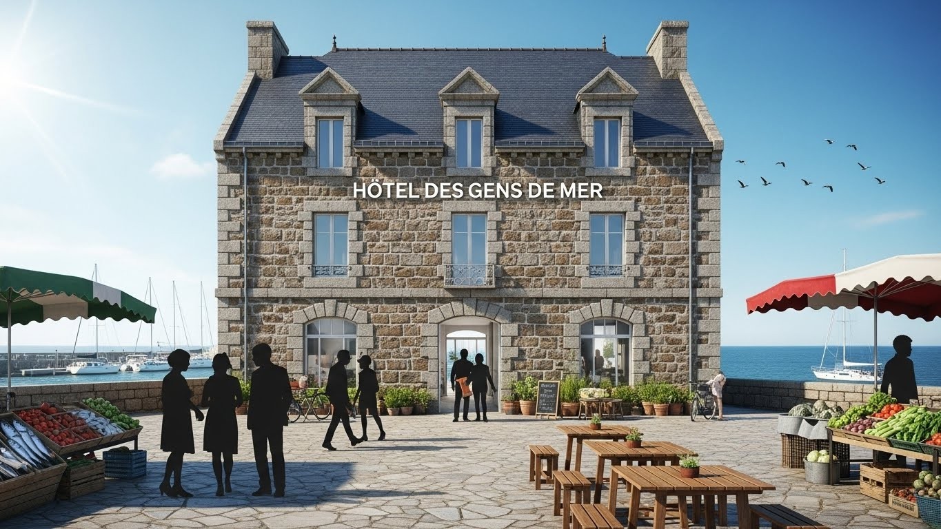 À Concarneau, un collectif veut redonner vie à l'ancien Hôtel des gens de mer fermé depuis 2013. Manquent 200 000 euros pour un projet de magasin local, café culturel et plus. Découvrez cette belle initiative bretonne.