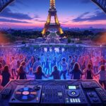 Concert Kölsch et LP Giobbi Tour Eiffel Avril