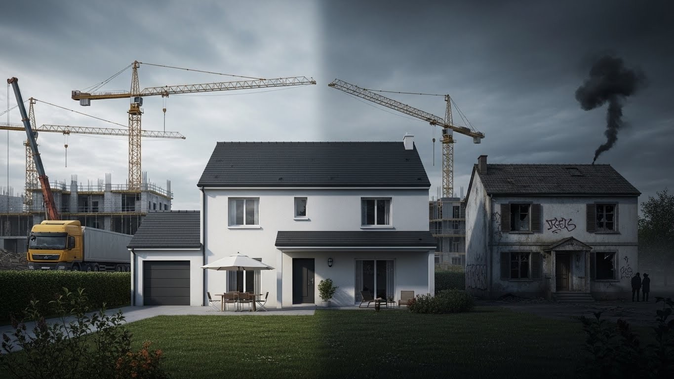 Découvrez comment squats, points de deal ou chantiers dévalorisent votre maison ou appartement jusqu'à 40 %. Impacts réels, exemples concrets et astuces pour limiter la perte de valeur.