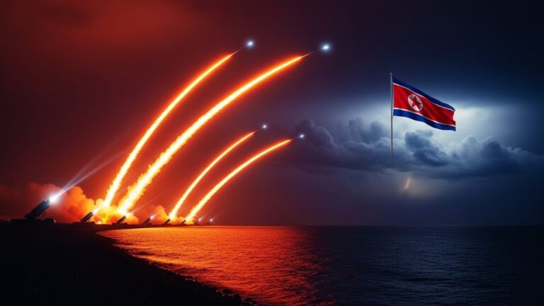 Corée du Nord : Nouveau Tir de Missiles Balistiques