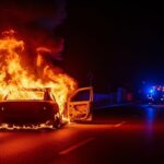 Corps Calcifié dans Voiture Incendiée à Marseille