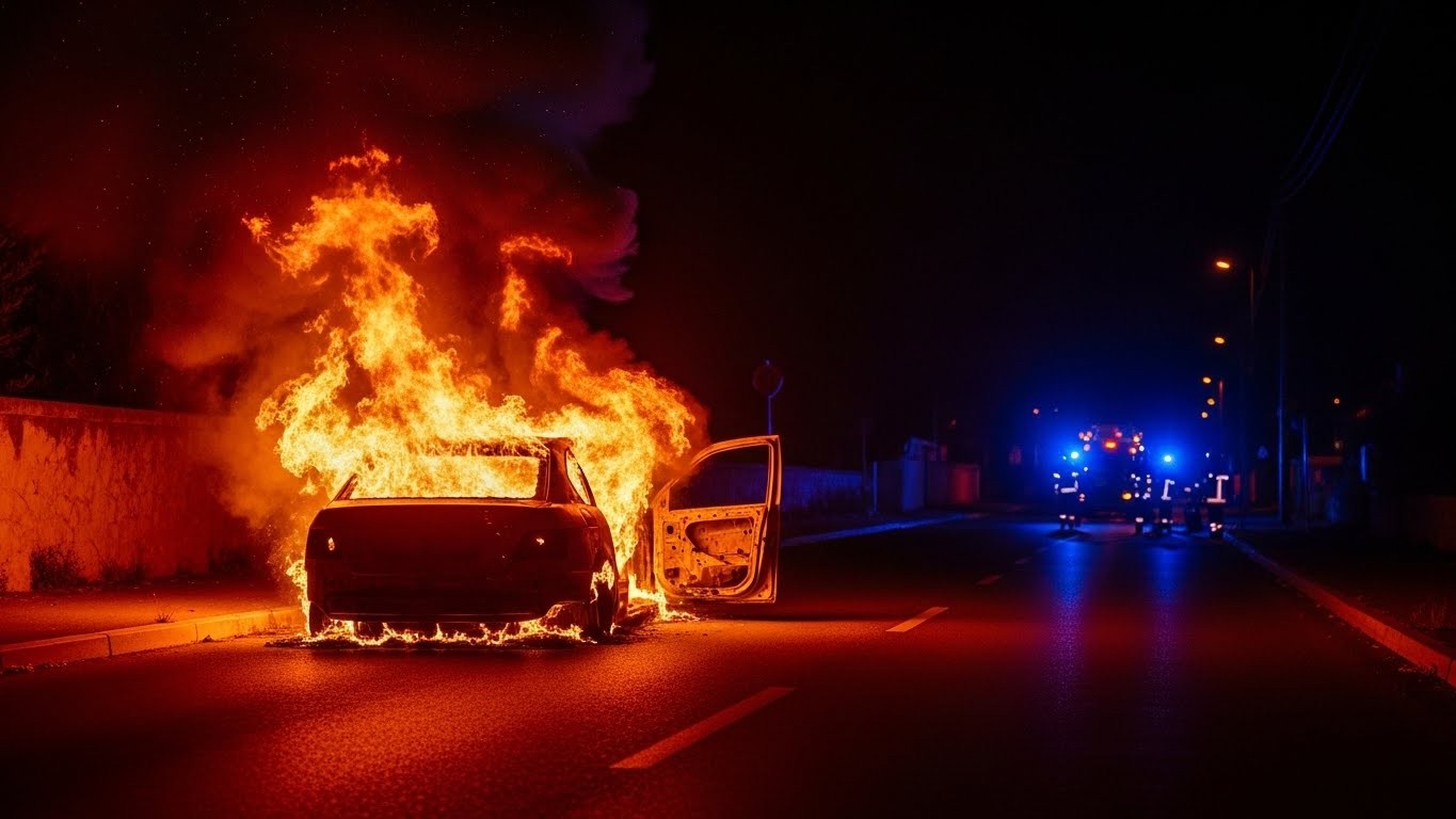 Découverte macabre à Marseille : un corps criblé de balles et calciné retrouvé dans le coffre d'une voiture brûlée. Premier règlement de comptes lié au narcotrafic en 2026 ? Plongez dans les détails troublants.