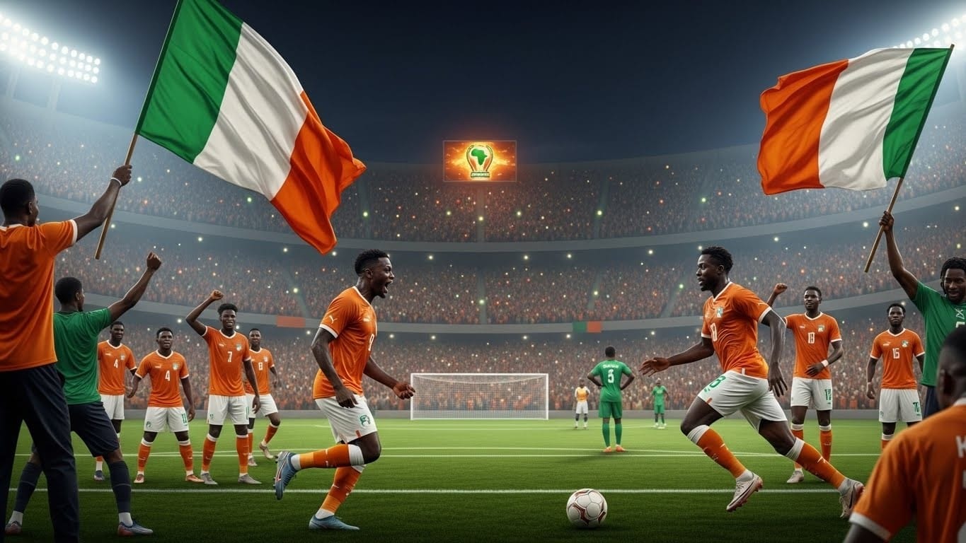 La Côte d’Ivoire écrase le Burkina Faso 3-0 en huitièmes de finale de la CAN 2025 grâce à Diomandé et Diallo. Les tenants du titre impressionnent et affronteront l’Égypte en quarts. Analyse complète du match.