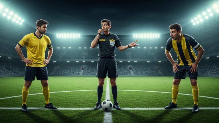 Coupe de France : L&rsquo;Arbitre Oublie Son Toss, Scène Cocasse